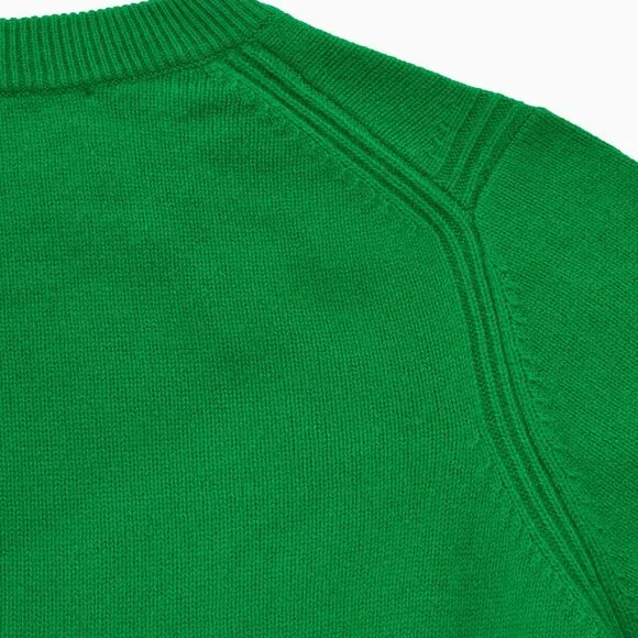 NEW COS Cashmere Sweater Jumper Bright Green Size L! VERY RARE COLOR!!! - Picture 4 of 13